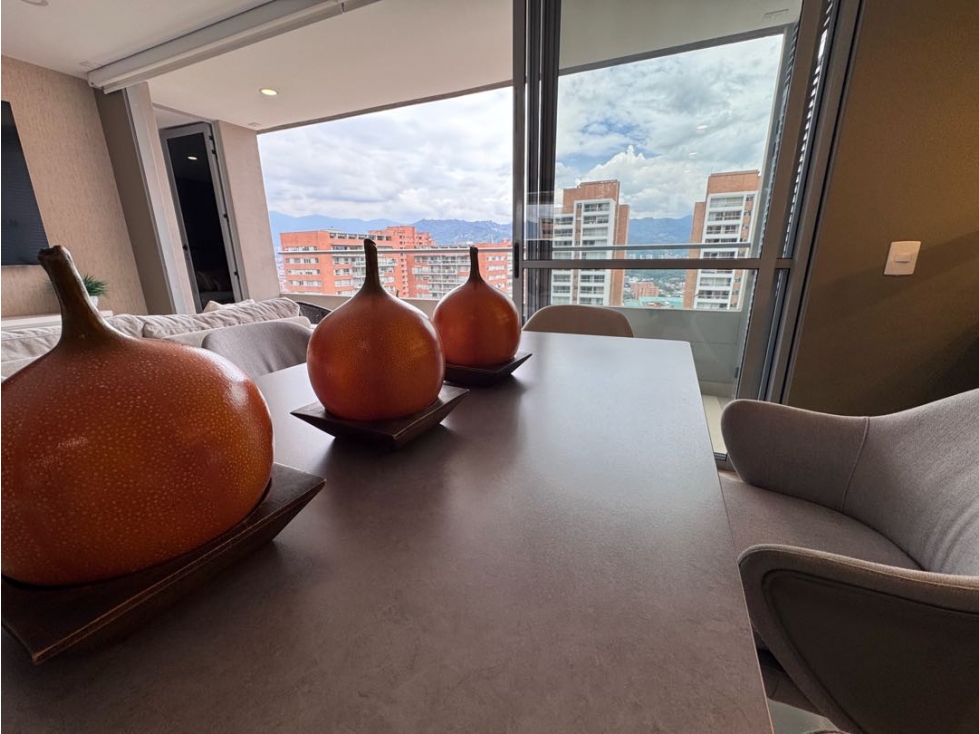 Apartamento amoblado en renta. Poblado. Vista a la ciudad — foto 6