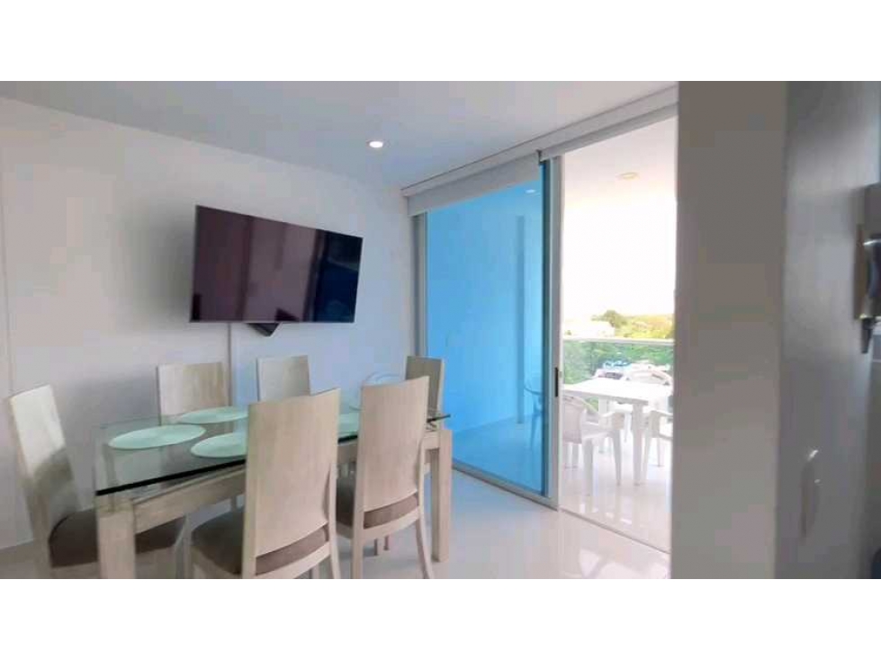 Apartamento amoblado en renta Santa Marta Bello Horizonte — foto 2