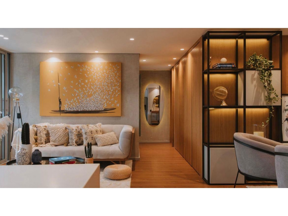 Apartamento amoblado en renta Poblado Provenza