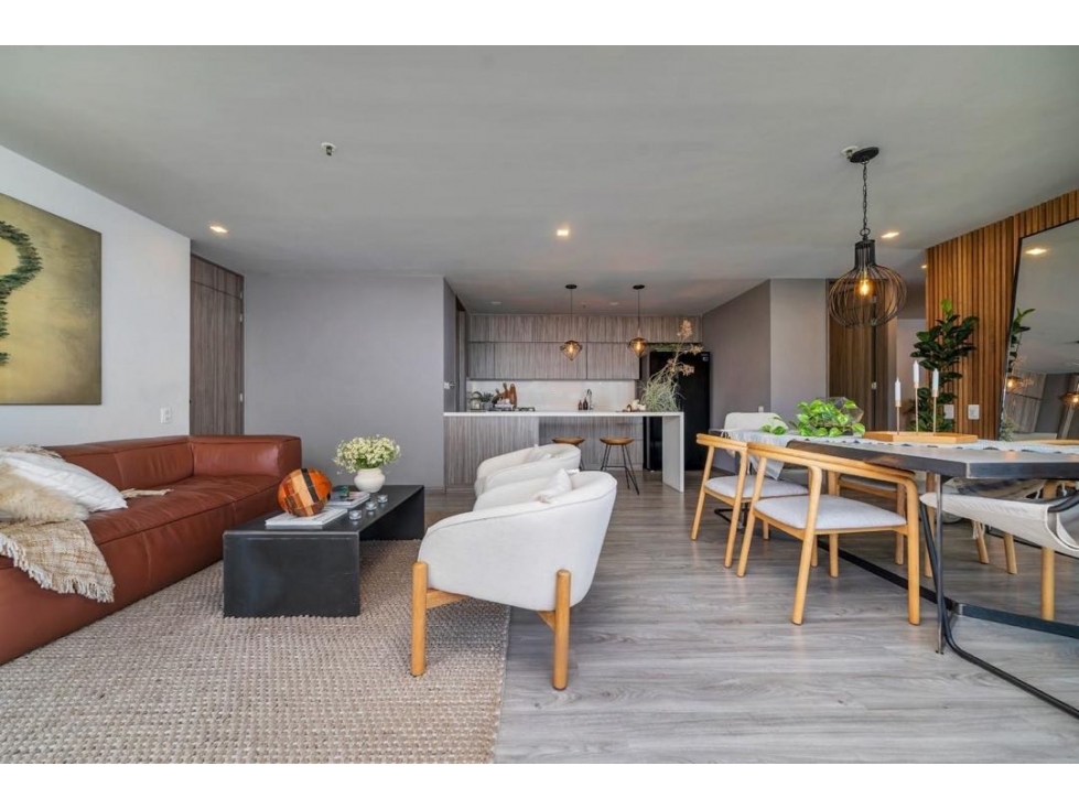 Apartamento amoblado en renta en El Poblado, Medellín — foto 3