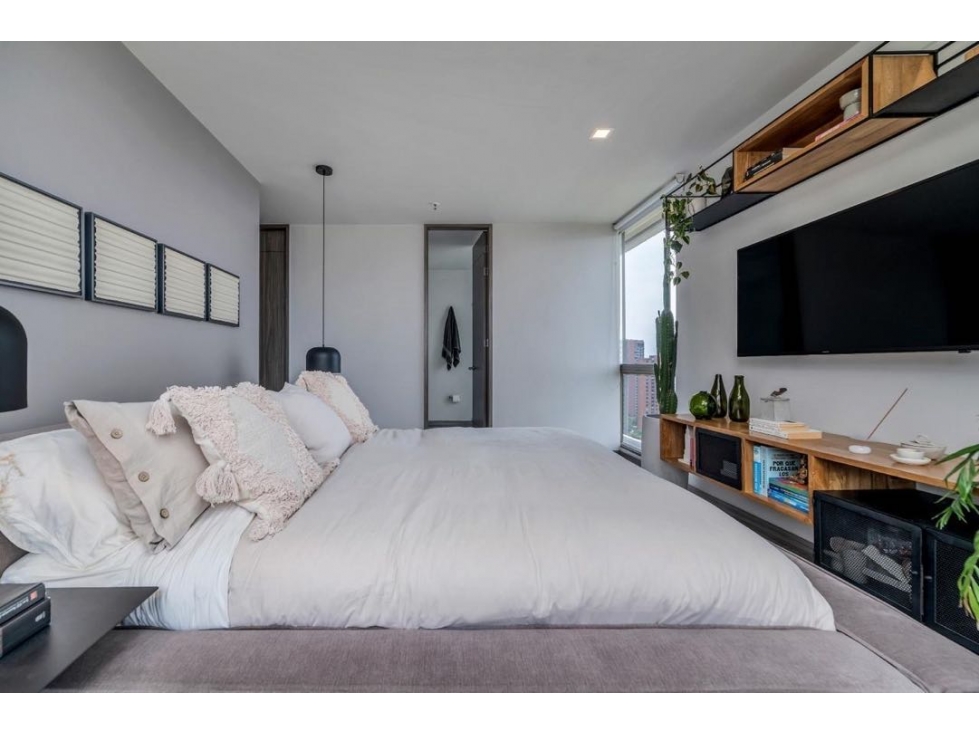 Apartamento amoblado en renta en El Poblado, Medellín — foto 6