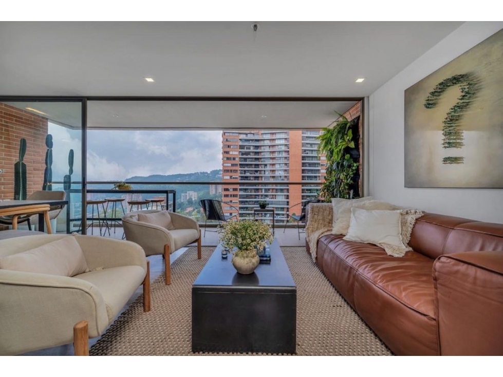 Apartamento amoblado en renta en El Poblado, Medellín — foto 5