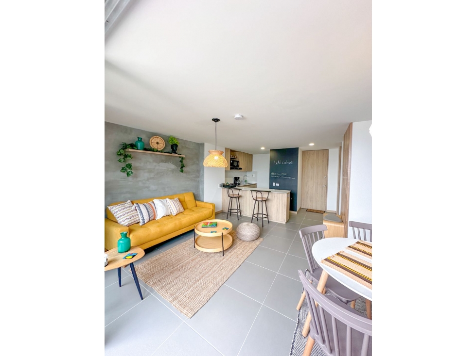 Apartamento amoblado en Urbanity con diseño escandinavo | Renta