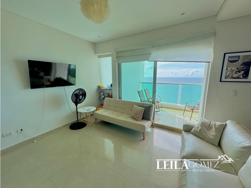Apartamento AMOBLADO en venta, Vista Al Mar Bocagrande, Cartagena — foto 2