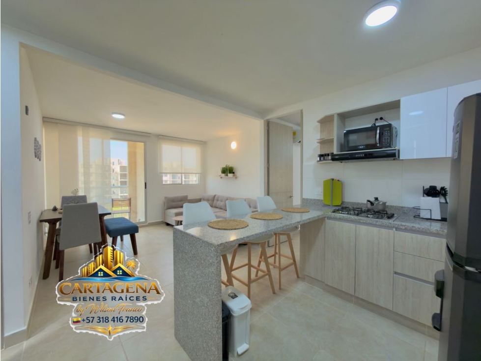 Apartamento Amoblado en Venta, CAPRIELLA, Serena Del Mar, Cartagena — foto 2