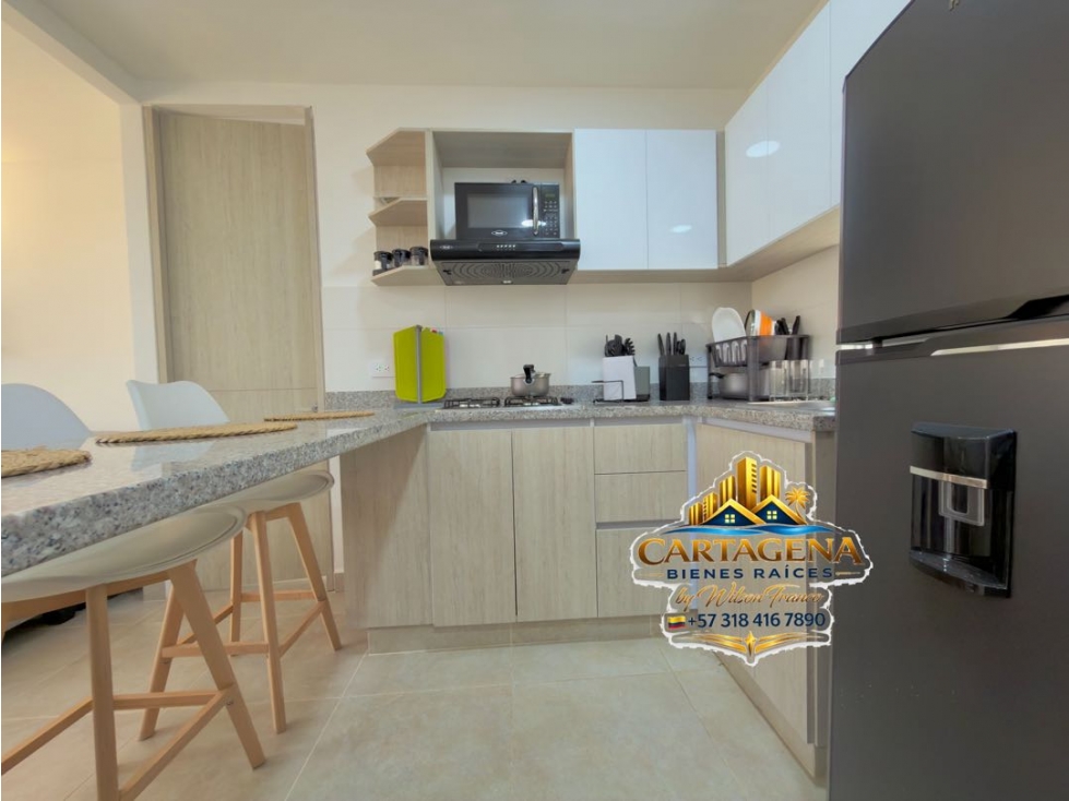 Apartamento Amoblado en Venta, CAPRIELLA, Serena Del Mar, Cartagena — foto 4