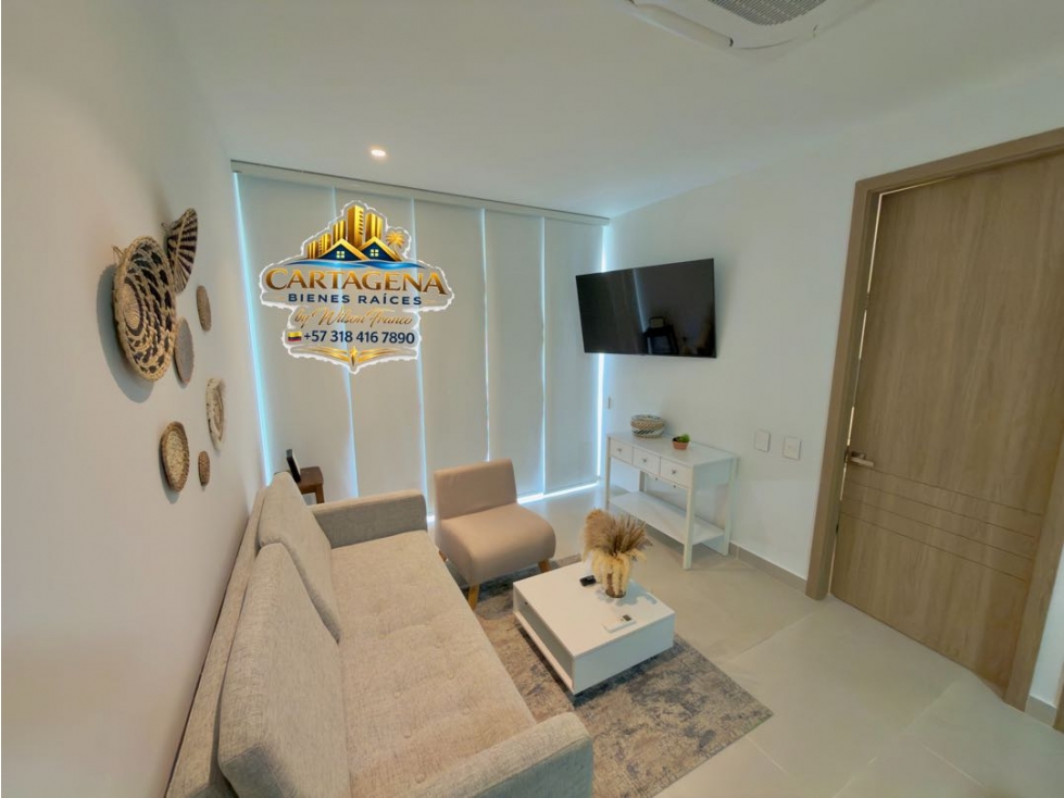 Apartamento Amoblado En Venta, Baia Kristal, Cartagena — foto 6