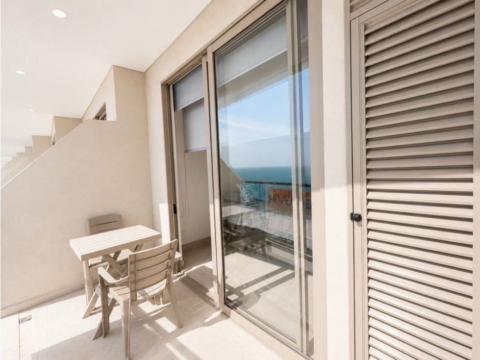 VENDO APARTAMENTO AMOBLADO EN SANTA MARTA CON VISTA AL MAR — foto 2