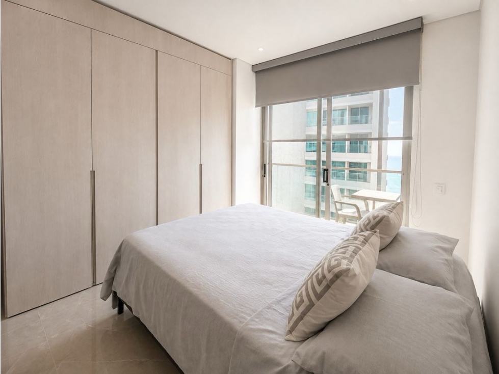VENDO APARTAMENTO AMOBLADO EN SANTA MARTA CON VISTA AL MAR — foto 3