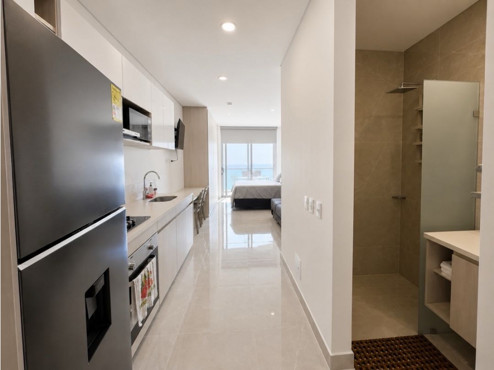 VENDO APARTAMENTO AMOBLADO EN SANTA MARTA CON VISTA AL MAR — foto 5
