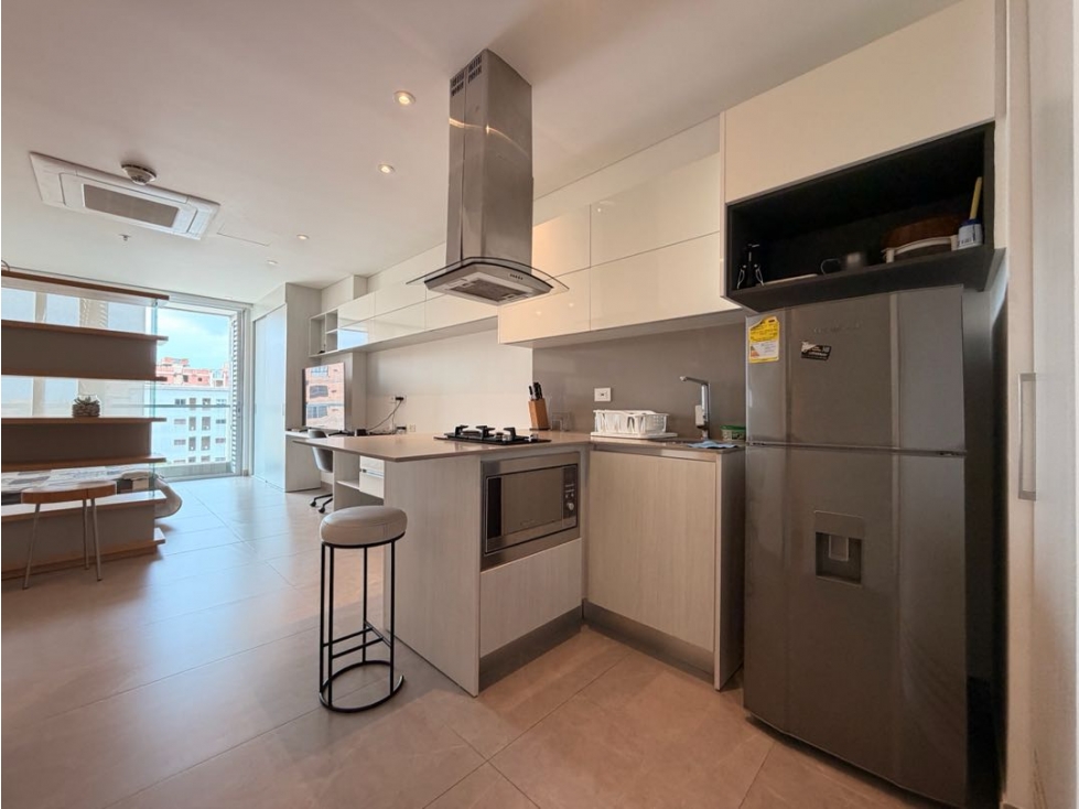 APARTAMENTO AMOBLADO EN VENTA TIPO SUITE-PERMISO PARA RENTAS CORTAS