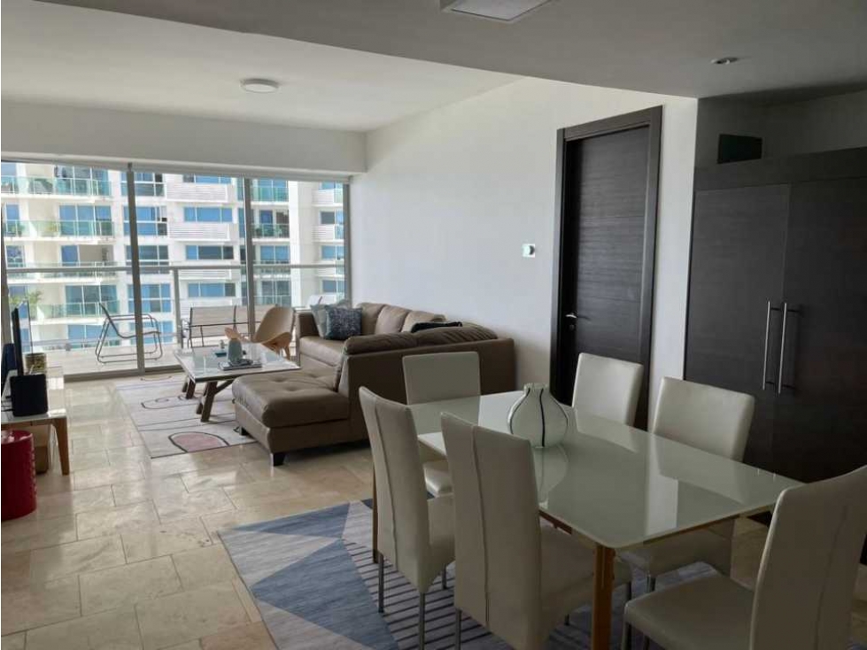 APARTAMENTO AMOBLADO PARA ALQUILER PH TOC JW MARRIOT, VISTA AL MAR — foto 4