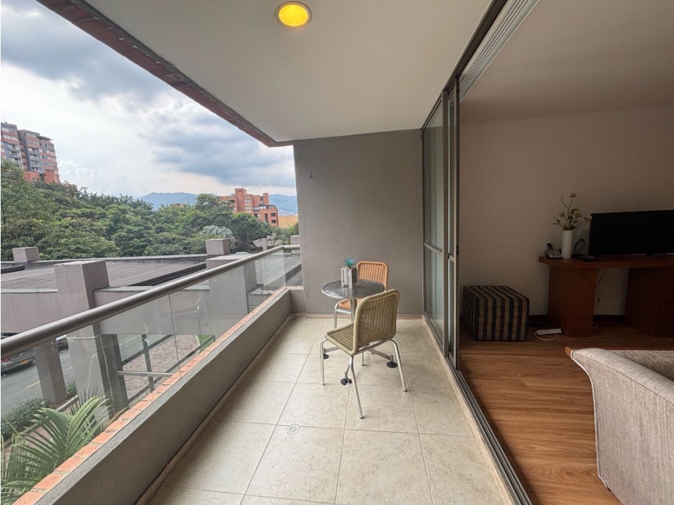 Apartamento amoblado para arriendo en Los Balsos, El Poblado — foto 5