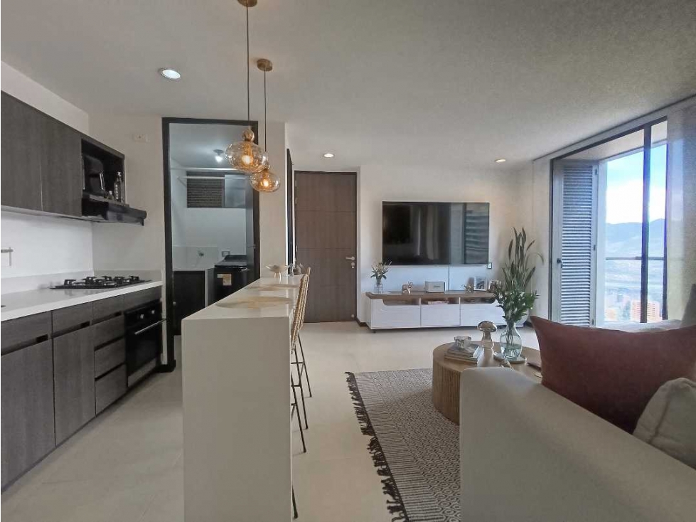 APARTAMENTO AMOBLADO PARA LA RENTA EN EL POBLADO (ALTOS DEL POBLADO) — foto 3
