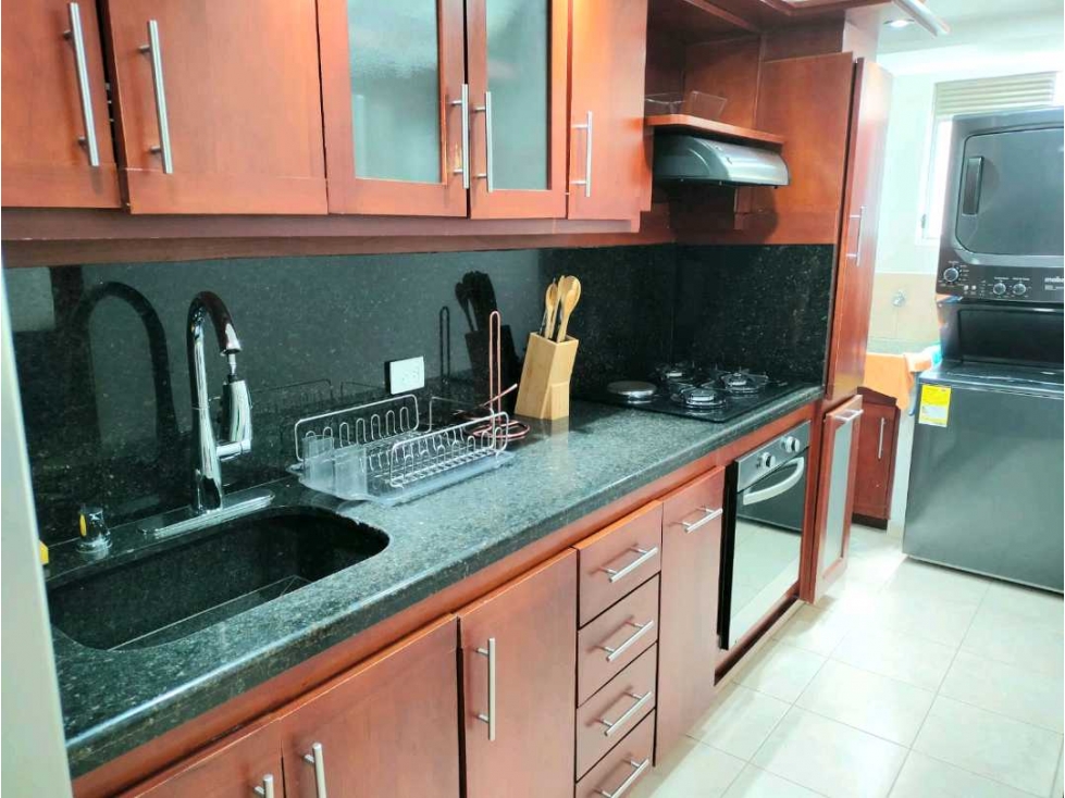 APARTAMENTO AMOBLADO PARA RENTA EN EL POBLADO SECTOR CIUDAD DEL RIO — foto 2