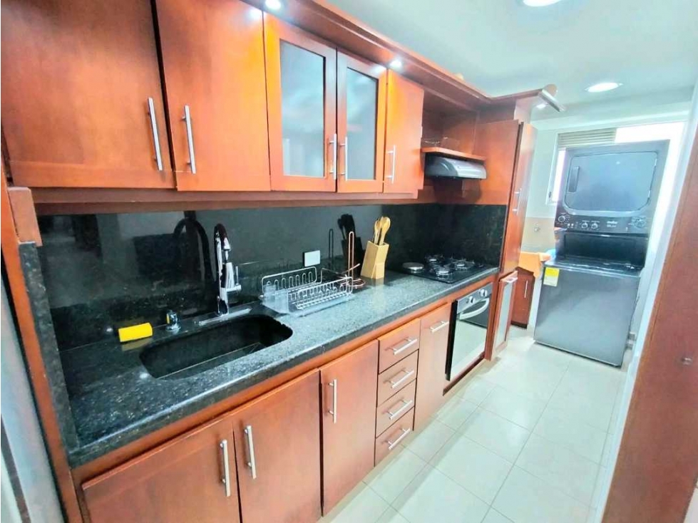 APARTAMENTO AMOBLADO PARA RENTA EN EL POBLADO SECTOR CIUDAD DEL RIO — foto 3