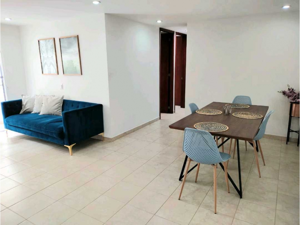 APARTAMENTO AMOBLADO PARA RENTA EN EL POBLADO SECTOR CIUDAD DEL RIO — foto 5