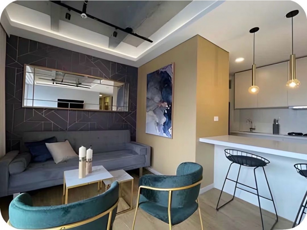 APTO AMOBLADO EN VENTA PARA RENTAS CORTAS URBAN STUDIOS EL POBLADO — foto 3