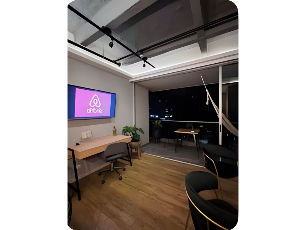 APTO AMOBLADO EN VENTA PARA RENTAS CORTAS URBAN STUDIOS EL POBLADO — foto 4