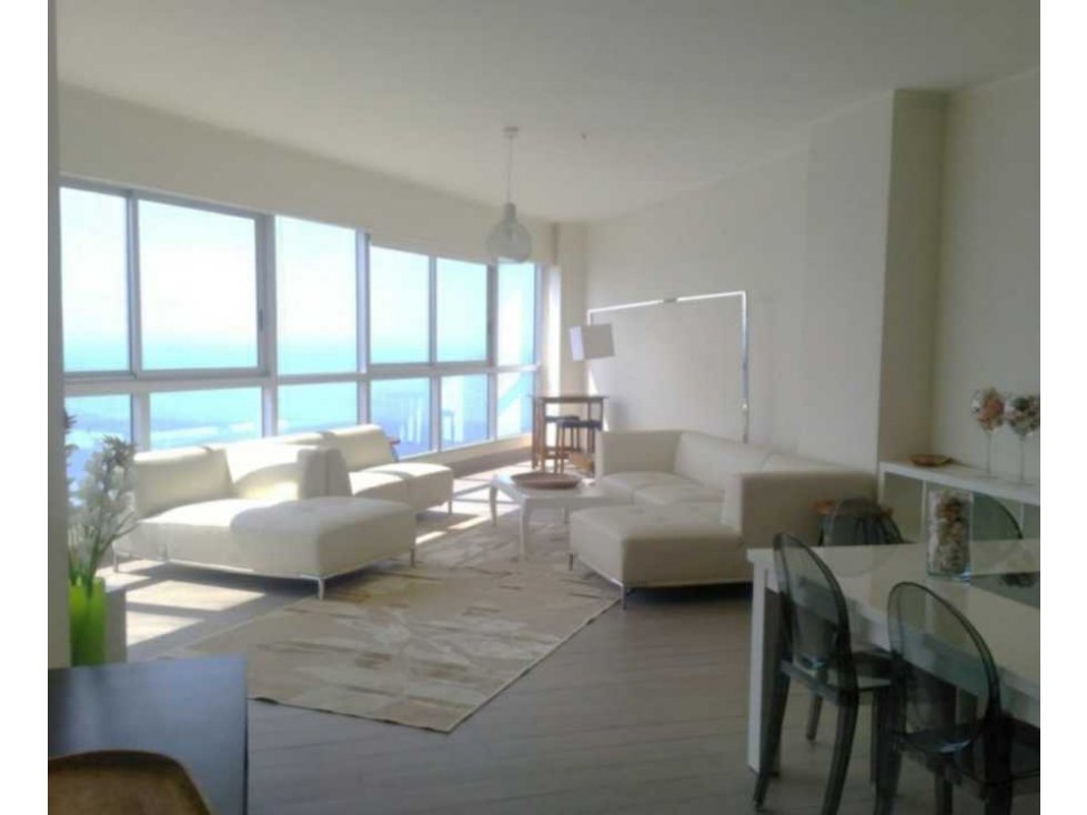 PENTHOUSE AMOBLADO PH RIVAGE 176M2 AV. BALBOA 3 RECAMARAS