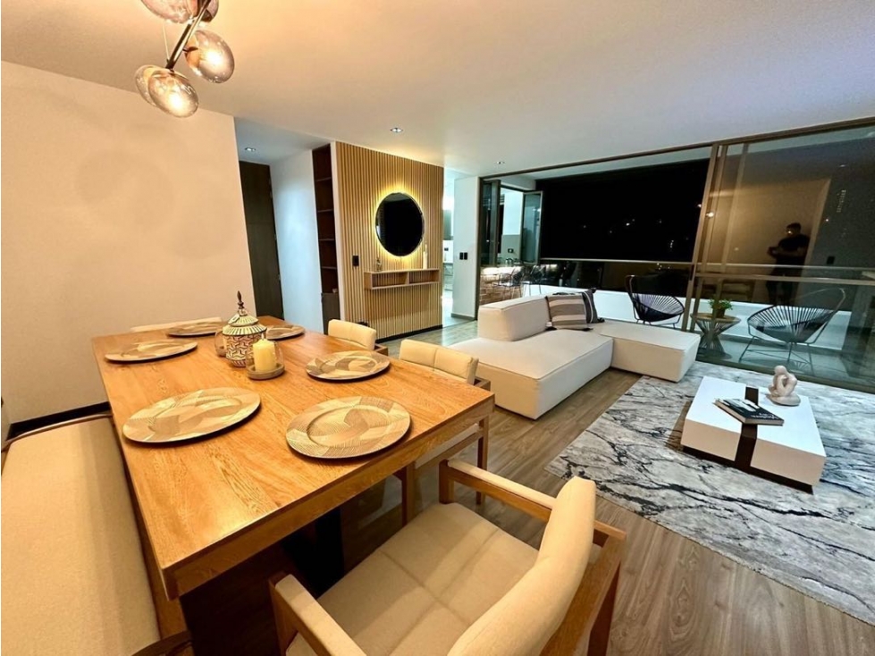 Apartamento amoblado Poblado sector los Balsos LC LC