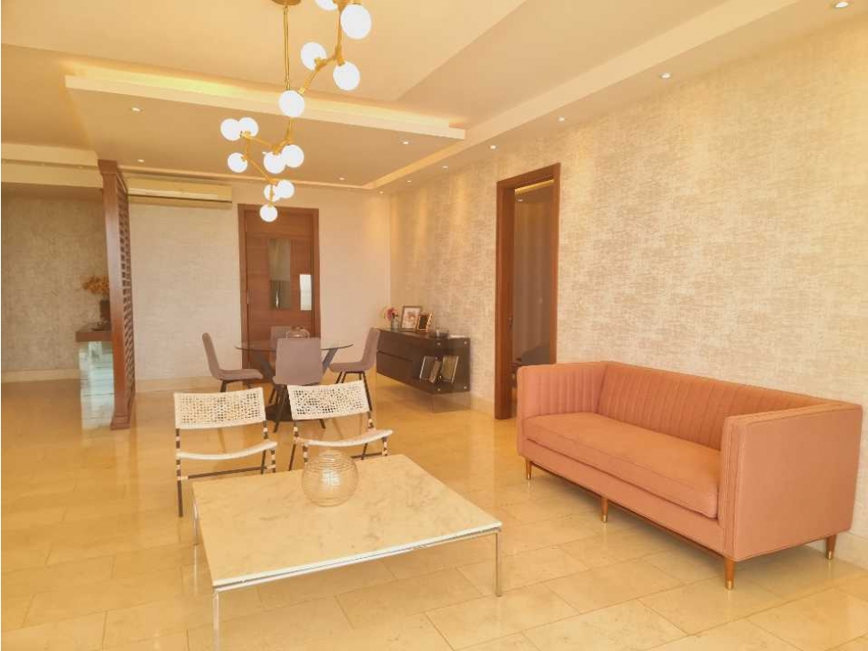 VENTA APARTAMENTO SANTA MARIA AMOBLADO VISTA AL MAR GREENVIEW MLD