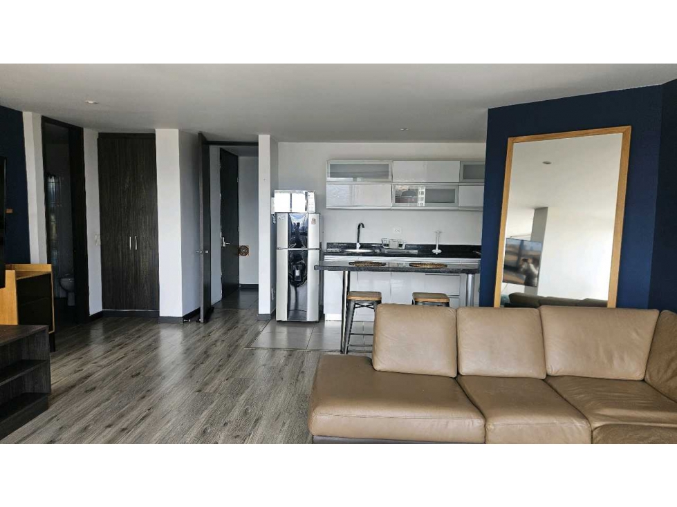 APARTAESTUDIO ARRIENDO CHAPINERO 50M2 1 ALCOBA $3.4MILL INC ADM