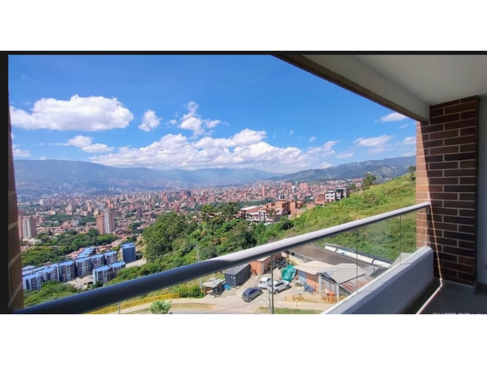 Apartamento calasanz con hermosa vista a la ciudad parqueadero