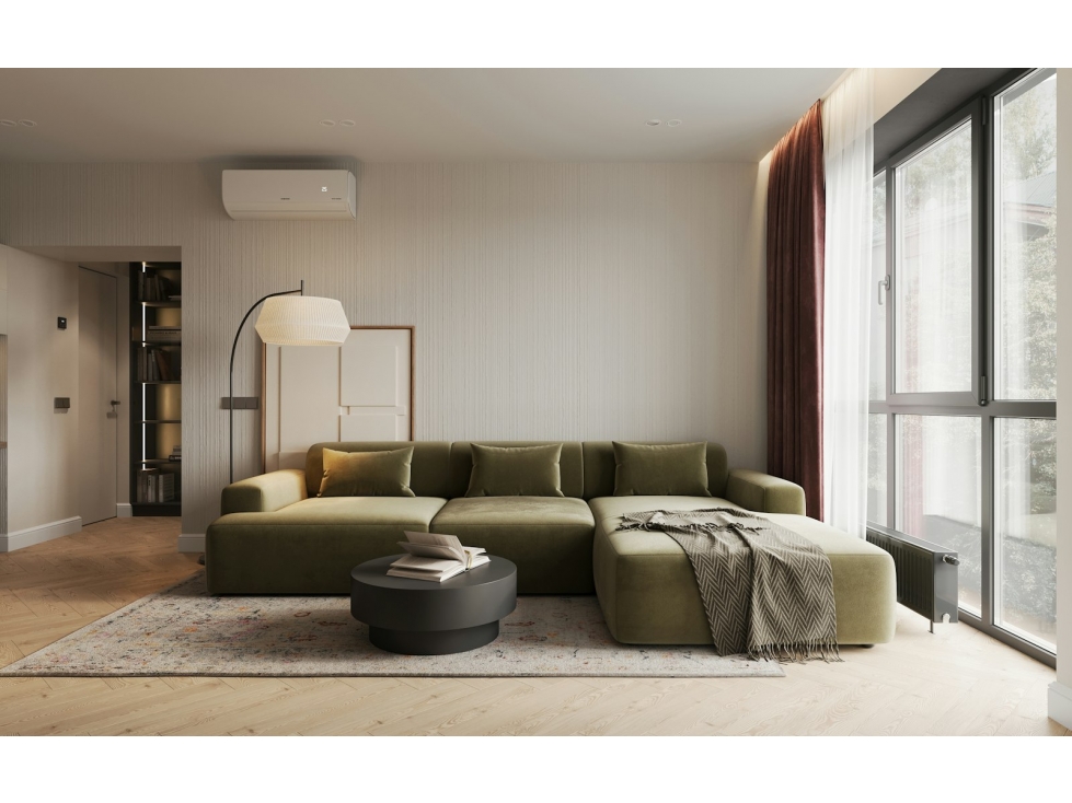 Apartamento con balcón y vista — foto 4