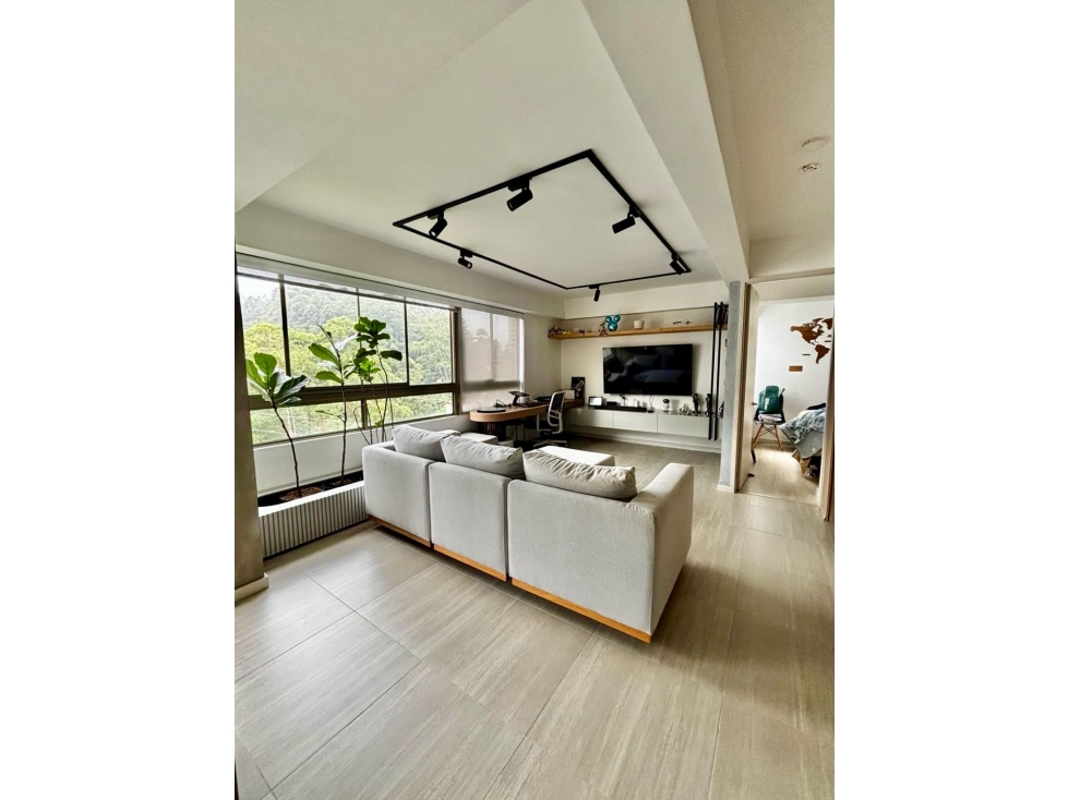APARTAMENTO CON LINDA VISTA CAMPESTRE Y A LA CIUDAD EN EXCELENTE UBIC