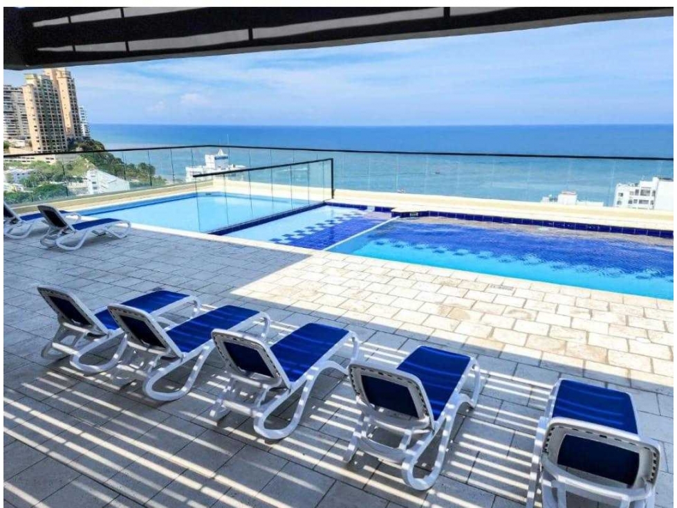 Apartamento con permiso de renta Rodadero 2 cuadras del mar - 005