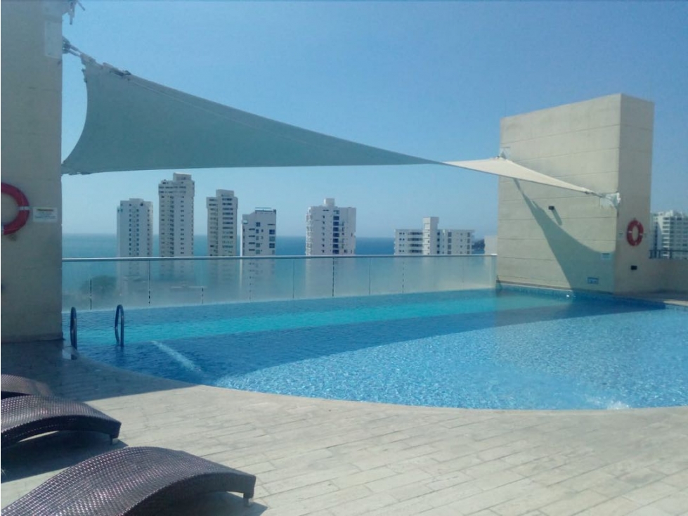 Apartamento de turismo vista sierra y lateral al mar Rodadero sur 005R