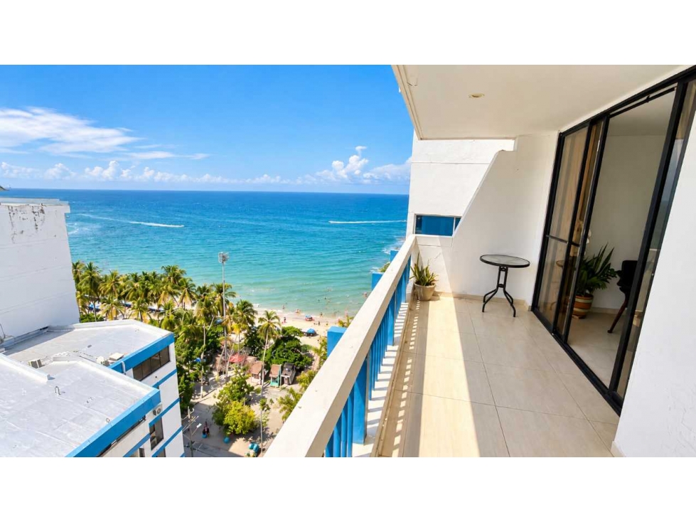 Apartamento con permiso turístico - primera línea Rodadero - 005