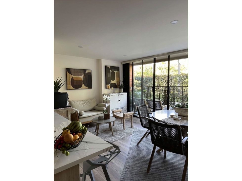 Apartamento con terraza