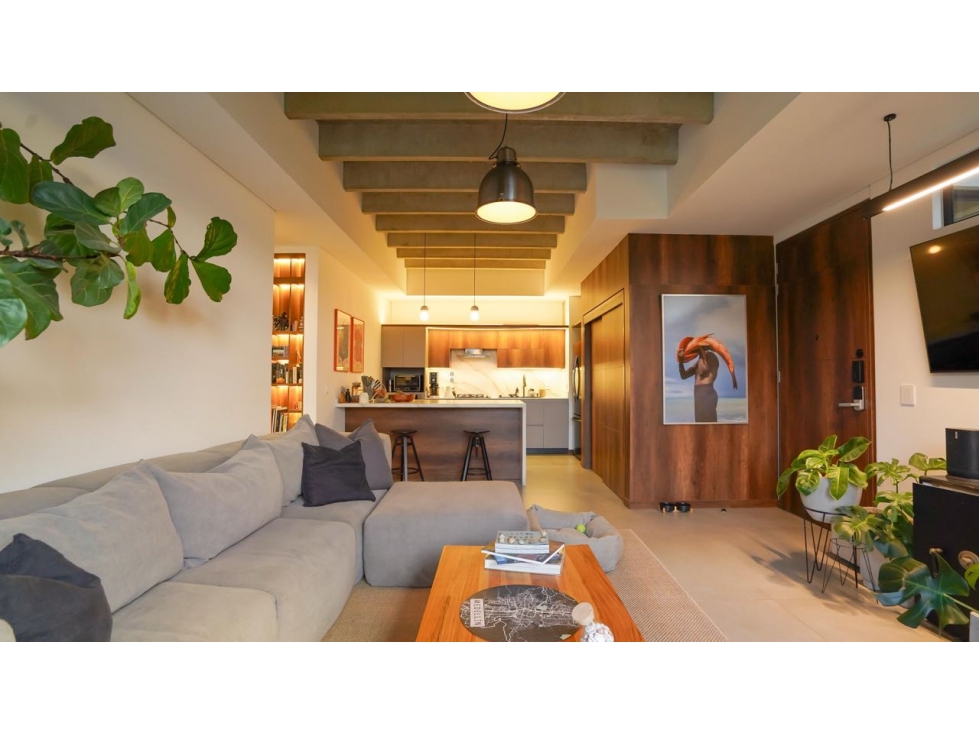 Apartamento con vista a la ciudad!