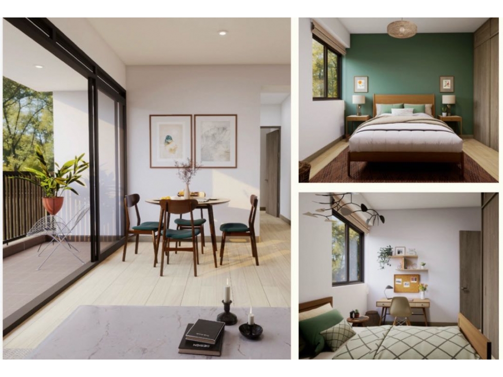 Apartamento en Rionegro Amoblado con vista a reserva natural — foto 4