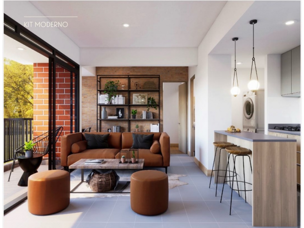 Apartamento en Rionegro Amoblado con vista a reserva natural — foto 5