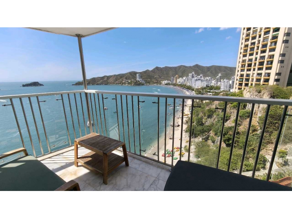 Apartamento con vista al mar del Rodadero Sur - 005 R