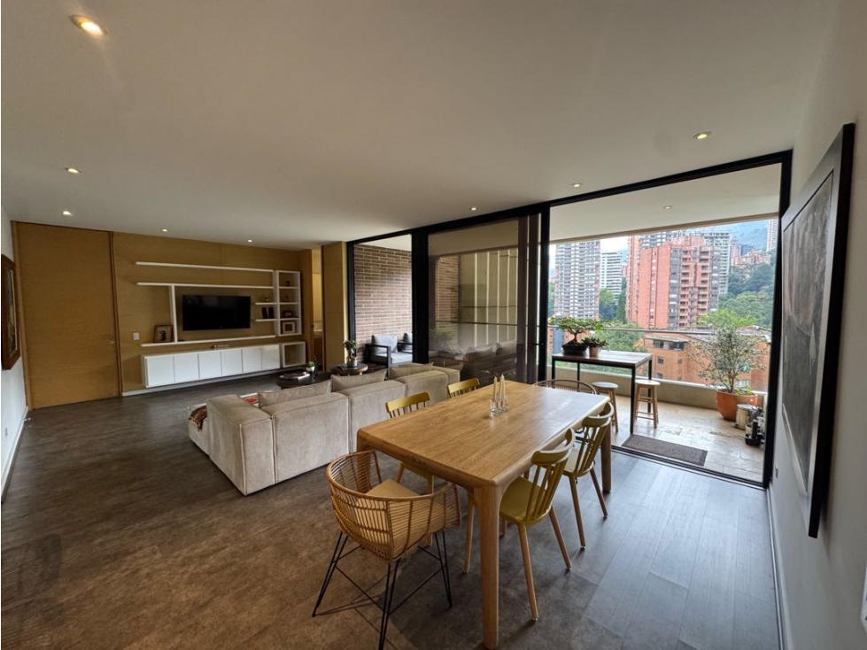 Apartamento de 130m2 renta amoblada en el poblado drive in — foto 4