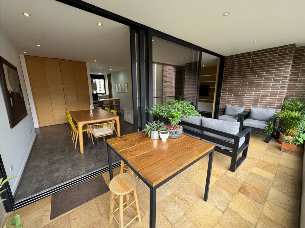 Apartamento de 130m2 renta amoblada en el poblado drive in — foto 5