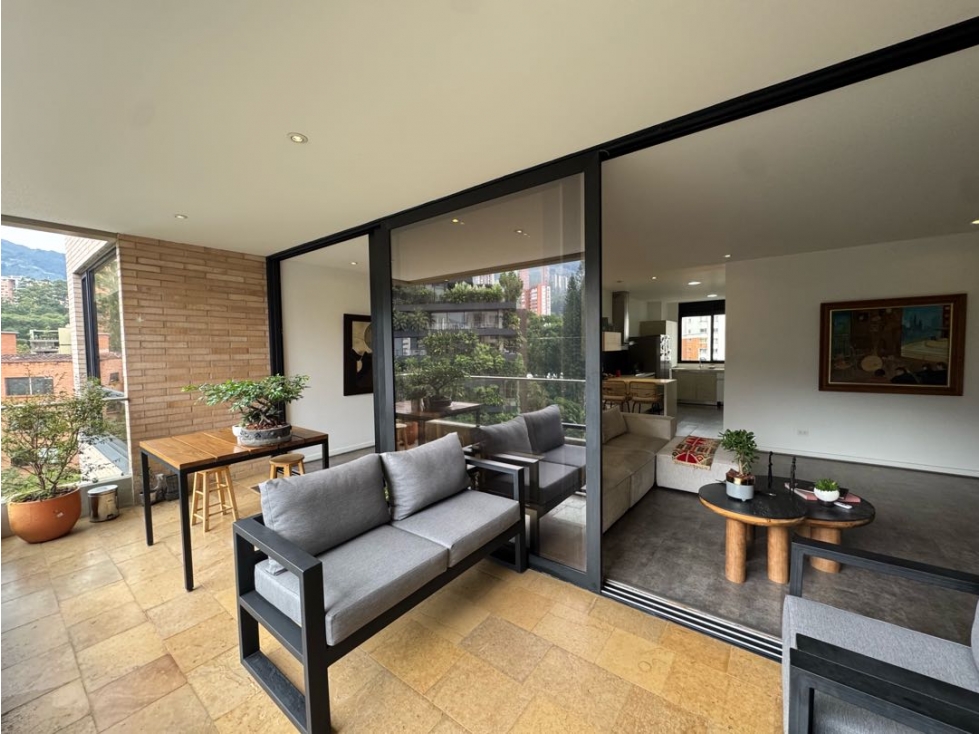Apartamento de 130m2 renta amoblada en el poblado drive in — foto 6
