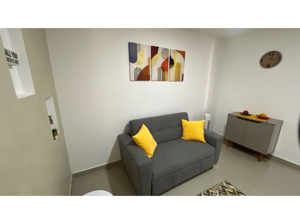 Apartamento de 1 habitación amoblado