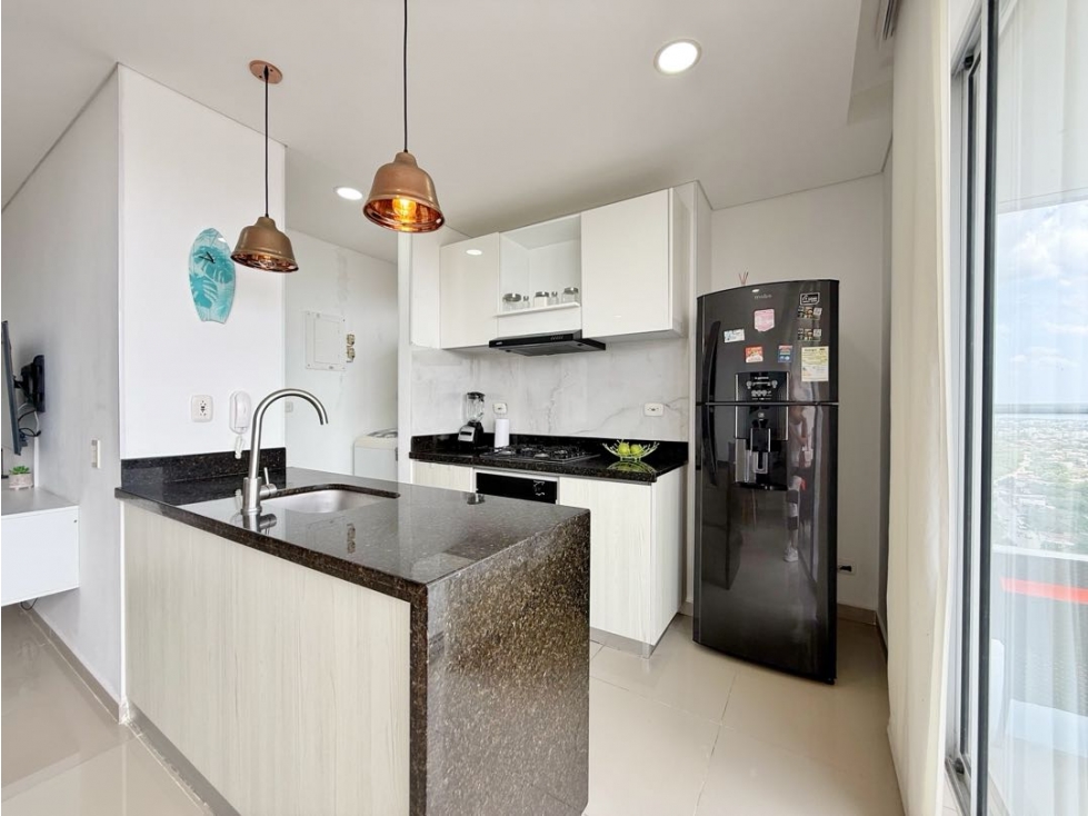 Apartamento de 2 alcobas en venta en CABRERO MARINA CLUB en Cartagena — foto 2