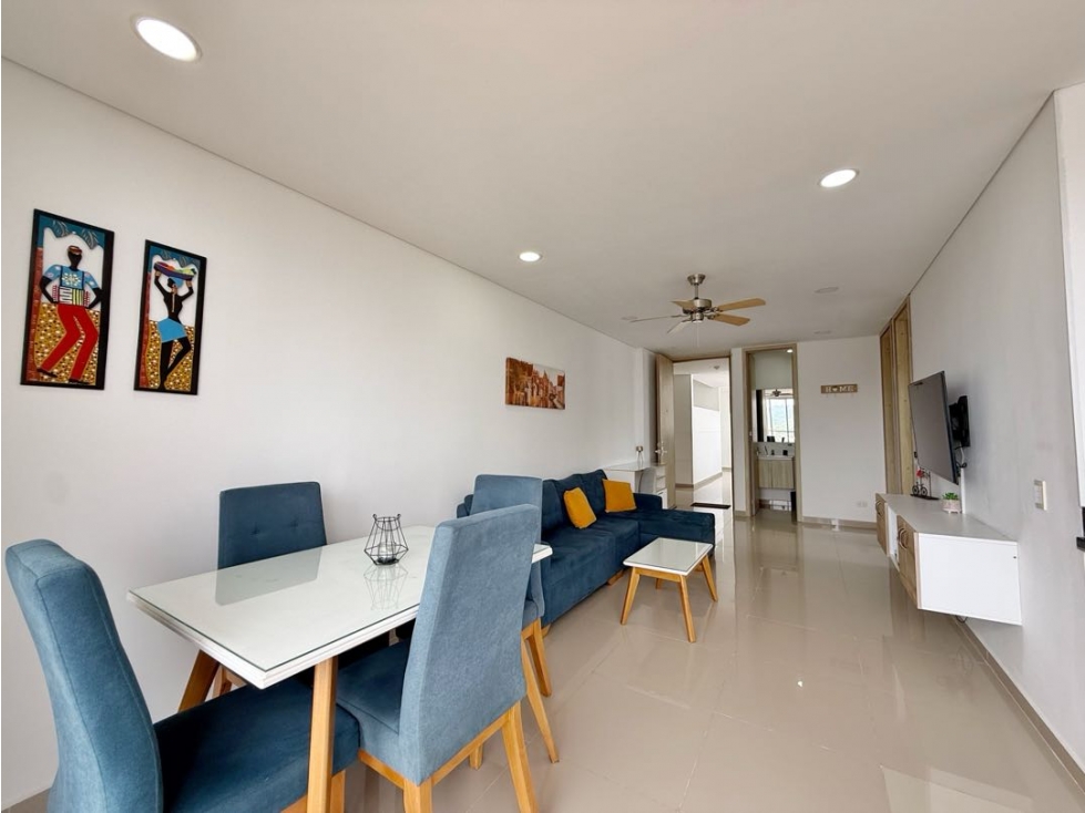 Apartamento de 2 alcobas en venta en CABRERO MARINA CLUB en Cartagena — foto 3