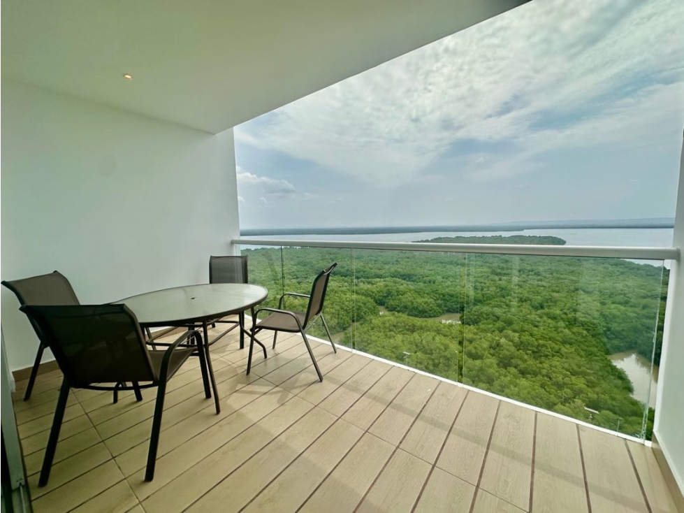APARTAMENTO DE 2 HABITACIONES EN VENTA EN CARTAGENA PISO ALTO — foto 2