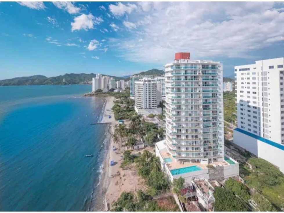 Apartamento de 63m2 en primera linea de mar, turístico, playa salguero