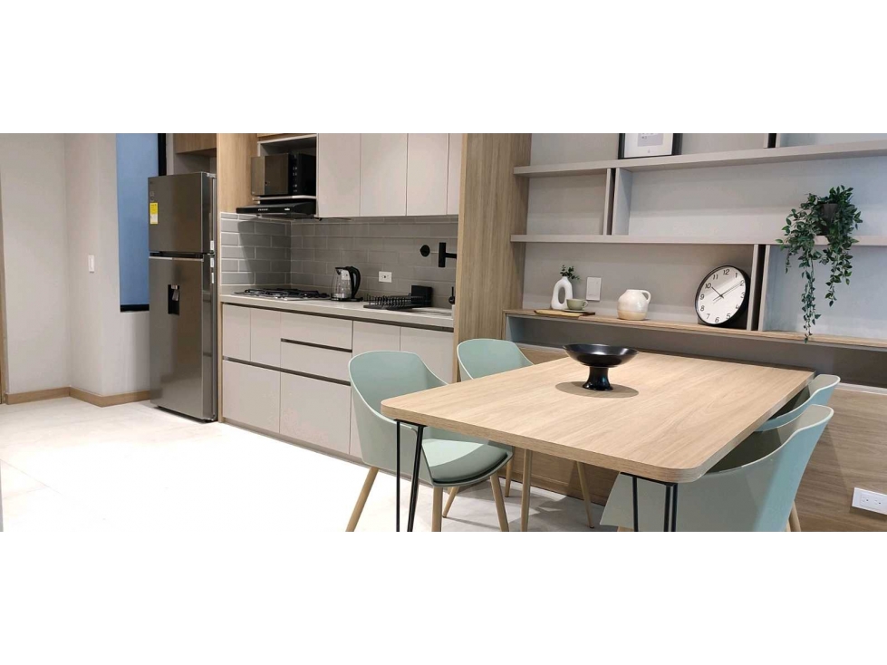 APARTAMENTO DE DOS ALCOBAS NUEVO PRIMER PARQUE DE LAURELES