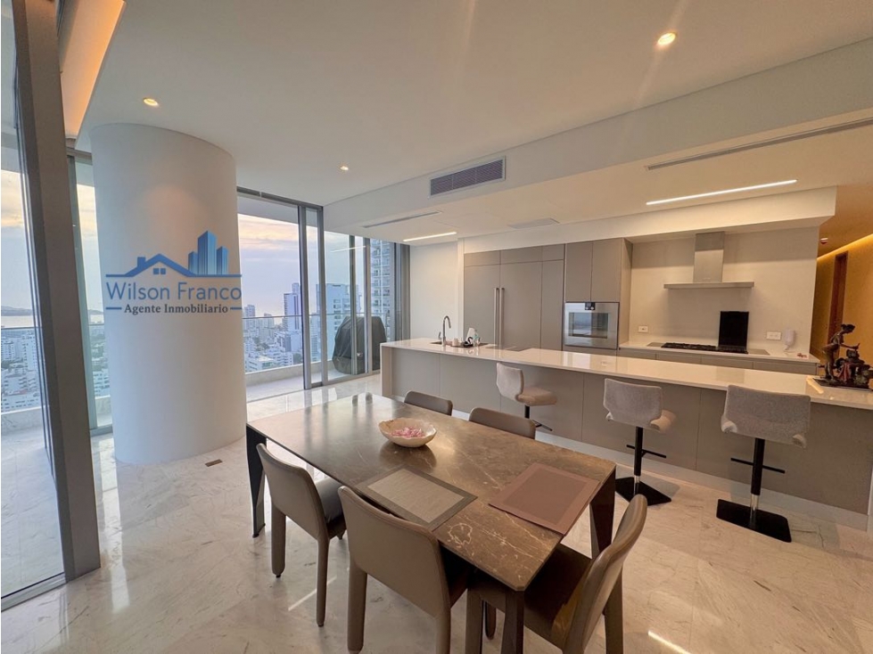 Apartamento de Lujo en Venta, Bocagrande Vista a la Bahía De Cartagena — foto 4