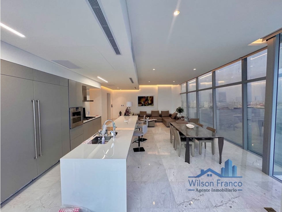 Apartamento de Lujo en Venta, Bocagrande Vista a la Bahía De Cartagena — foto 5