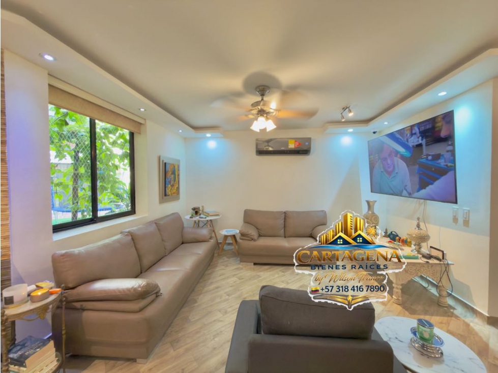 Apartamento De Lujo En Venta, Castillogrande, Junto a Bocagrande. CTG — foto 3